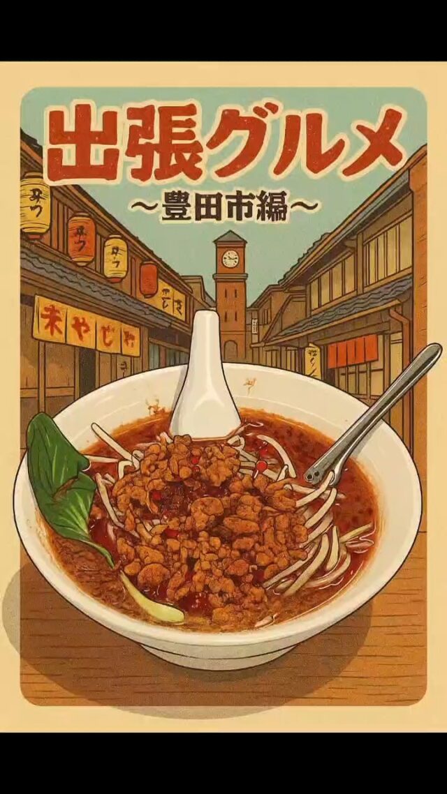 #オカベカミコン
#カミコン
#グルメ
#出張
#担々麵