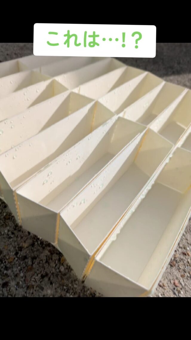 #カミコン
#ラミネーコン
#カミコンのある生活
#梱包
#箱
#紙
#ペーパー
#水