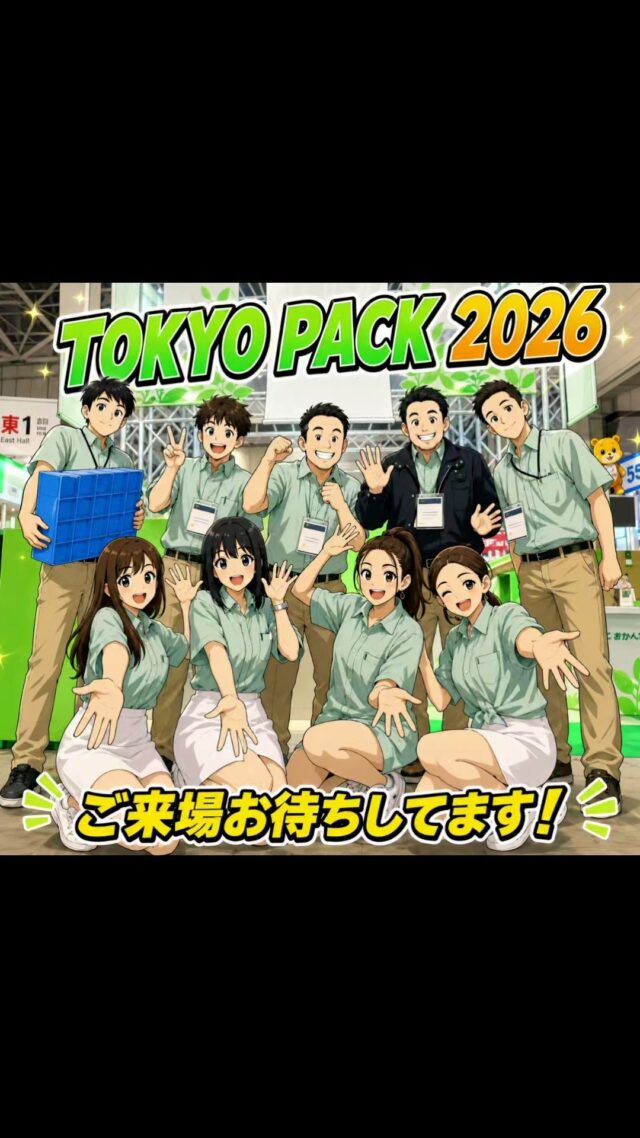 #オカベカミコン
#カミコン
#東京パック
#TOKYOPACK2026
#展示会